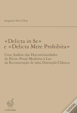 Capa do artigo «Delicta in Se» e «Delicta Mere Prohibita»