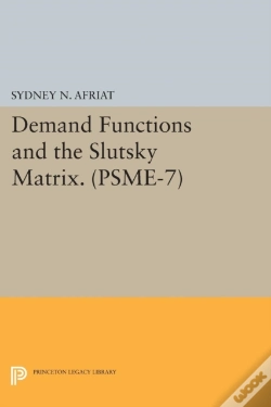 Capa do artigo Demand Functions And The Slutsky Matrix. (Psme-7), Volume 7