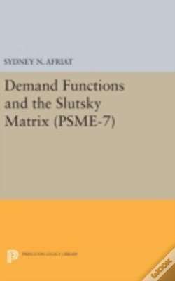 Capa do artigo Demand Functions And The Slutsky Matrix. (Psme-7), Volume 7