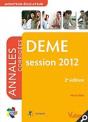 Deme Annales Corrigees Session 2012 2e Edt - Preview