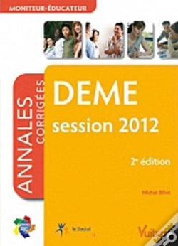 Capa do artigo Deme Annales Corrigees Session 2012 2e Edt