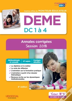 Capa do artigo Deme - Epreuves De Certification Dc 1 A 4 - Annales Corrigees