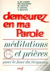Capa do artigo Demeurez En Ma Parole