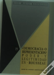 Capa do artigo Democracia O Representacion? : Poder Y Legitimidad En Rousseau