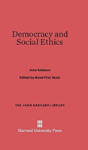 Democracy And Social Ethics - Preview