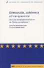 Démocratie, Cohérence Et Transparence : Principes - Preview