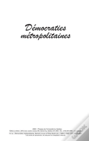 Capa do artigo Démocraties Métropolitaines