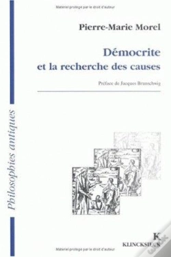 Capa do artigo Démocrite Et La Recherche Des Causes
