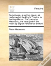 Capa do artigo Demofoonte, A Serious Opera; As Performe