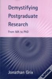 Demystifying Postgraduate Research