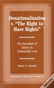 Capa do artigo Denationalization Vs. The Right To Have Rights