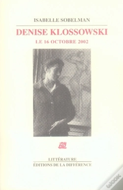 Capa do artigo Denise Klossowski, Le 16 Octobre 2002