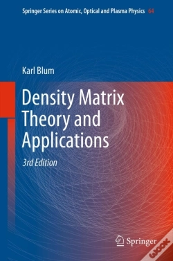 Capa do artigo Density Matrix Theory And Applications