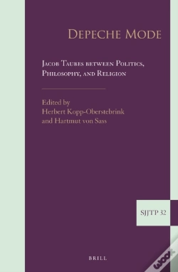 Capa do artigo Depeche Mode. Jacob Taubes Between Politics, Philosophy, And Religion