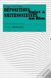 Capa do artigo Dépositions Smithsonniennes ; Sujet À Un Film