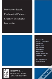 Capa do artigo Deprivation-Specific Psychological Patterns
