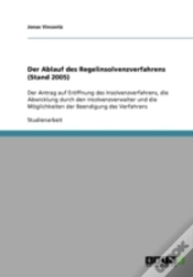 Capa do artigo Der Ablauf Des Regelinsolvenzverfahrens (Stand 2005)