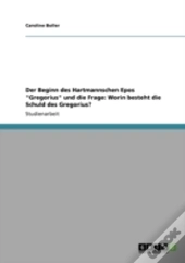 Der Beginn Des Hartmannschen Epos 
