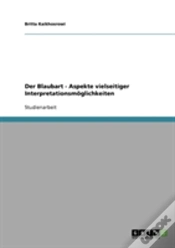 Capa do artigo Der Blaubart - Aspekte Vielseitiger Interpretationsmoglichkeiten