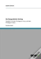 Capa do artigo Der Burgundische Vertrag