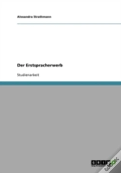 Capa do artigo Der Erstspracherwerb