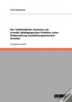 Capa do artigo Der Fruhkindliche Autismus Als (Sonder-)Padagogisches Problem Unter Einbeziehung Musiktherapeutischer Ansatze