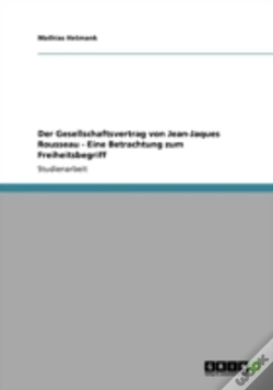 Capa do artigo Der Gesellschaftsvertrag Von Jean-Jaques Rousseau - Eine Betrachtung Zum Freiheitsbegriff