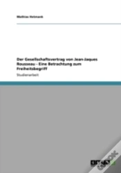Capa do artigo Der Gesellschaftsvertrag Von Jean-Jaques Rousseau - Eine Betrachtung Zum Freiheitsbegriff
