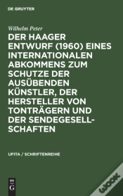 Capa do artigo Der Haager Entwurf  1960  Eines Internat