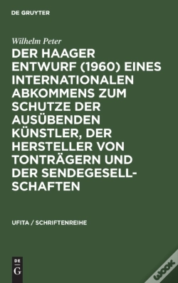 Capa do artigo Der Haager Entwurf  1960  Eines Internat