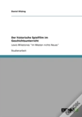 Der Historische Spielfilm Im Geschichtsunterricht