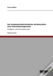Capa do artigo Der Kundenkontaktmitarbeiter Als Botschafter Einer Dienstleistungsmarke