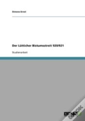 Capa do artigo Der L Tticher Bistumsstreit 920 921