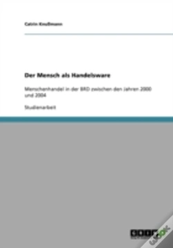 Capa do artigo Der Mensch Als Handelsware