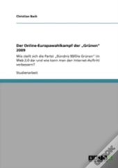 Der Online-Europawahlkampf Der  Grunen  2009