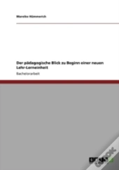 Der Paã‚Â¤Dagogische Blick Zu Beginn Einer Neuen Lehr-Lerneinheit