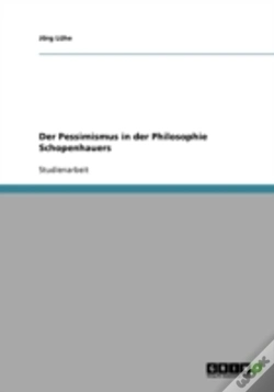 Capa do artigo Der Pessimismus In Der Philosophie Schopenhauers