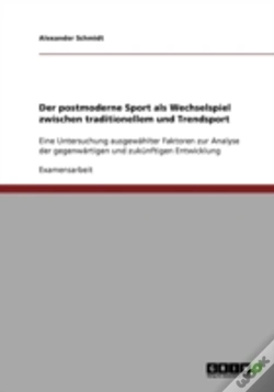 Capa do artigo Der Postmoderne Sport Als Wechselspiel Zwischen Traditionellem Und Trendsport