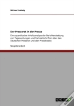 Capa do artigo Der Presserat In Der Presse