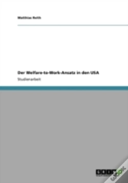 Capa do artigo Der Welfare-To-Work-Ansatz In Den Usa