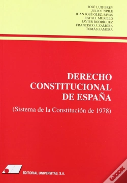 Capa do artigo Derecho Constitucional De España : (Sistema De La Constitución De 1978)