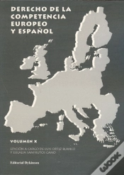 Capa do artigo Derecho De La Competencia Europeo Y Español. Volumen X