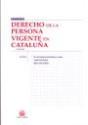 Derecho De La Persona Vigente En Cataluña - Preview