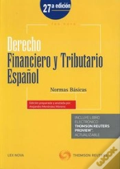 Capa do artigo Derecho Financiero Y Tributario Español. Normas Básicas (Papel + E-Book)