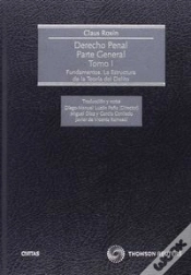 Capa do artigo Derecho Penal. Parte General. Tomo I (Papel + E-Book)