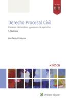 Derecho Procesal Civil (5.ª Edición)