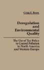 Deregulation And Environmental Quality - Preview