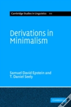 Capa do artigo Derivations In Minimalism