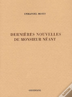 Capa do artigo Dernières Nouvelles De Monsieur Néant