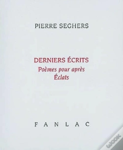 Capa do artigo Derniers Ecrits - Poemes Pour Apres